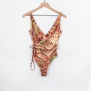 Vintage Jean Paul Gaultier x Target Japanese Koi Fish Tattoo Swimsuit XS